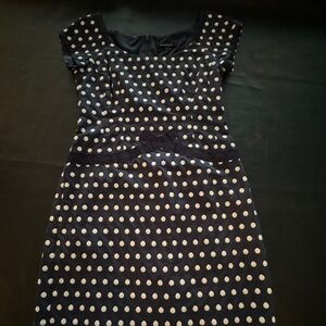 CLASSIC BEAUTY! Nanette LePore Embroidered Polka Dot Dress - Size 4